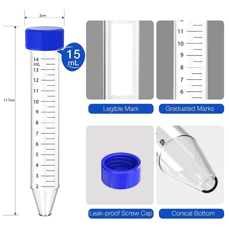 PP Centrifuge Tube 15ml PP Centrifuge Tube 15ml